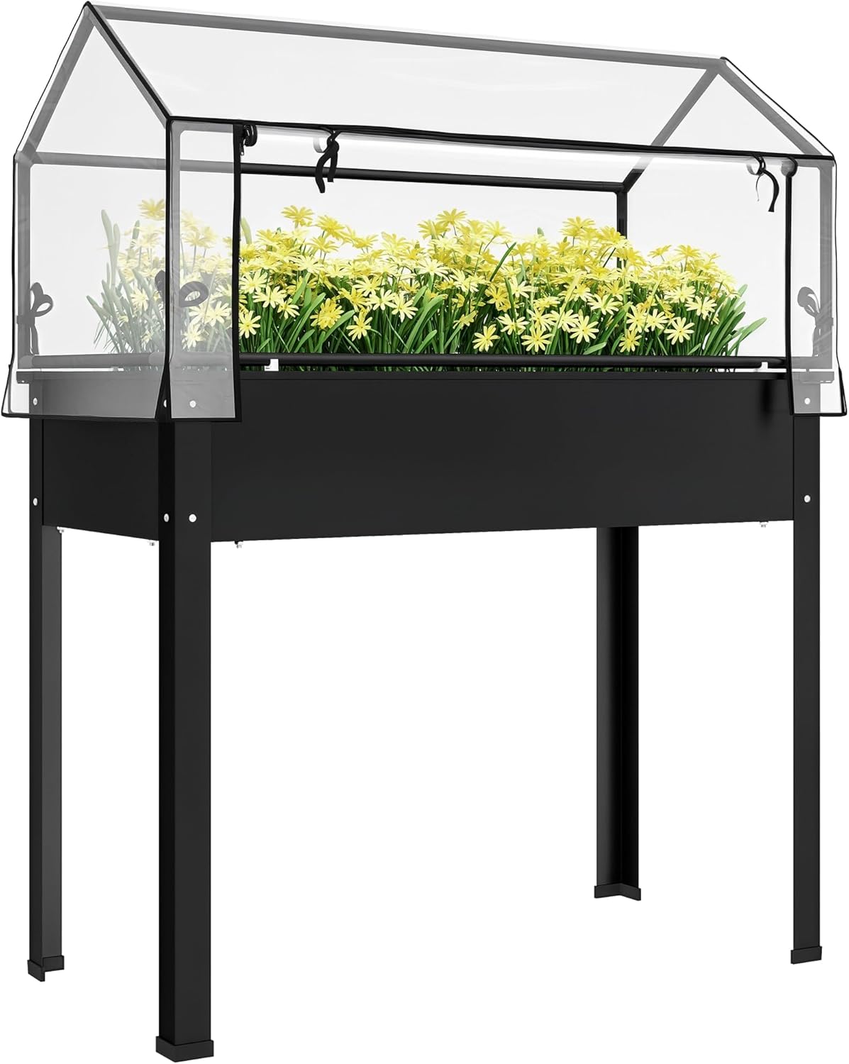 Raised Garden Bed - Do użytku na zewnątrz - Czarna