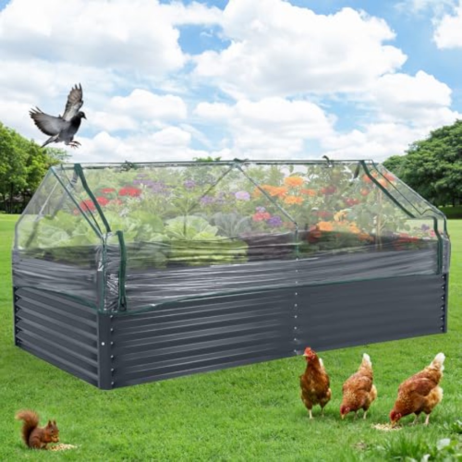 Raised Garden Bed - Ogród warzywny na zewnątrz: podwyższona gniazda