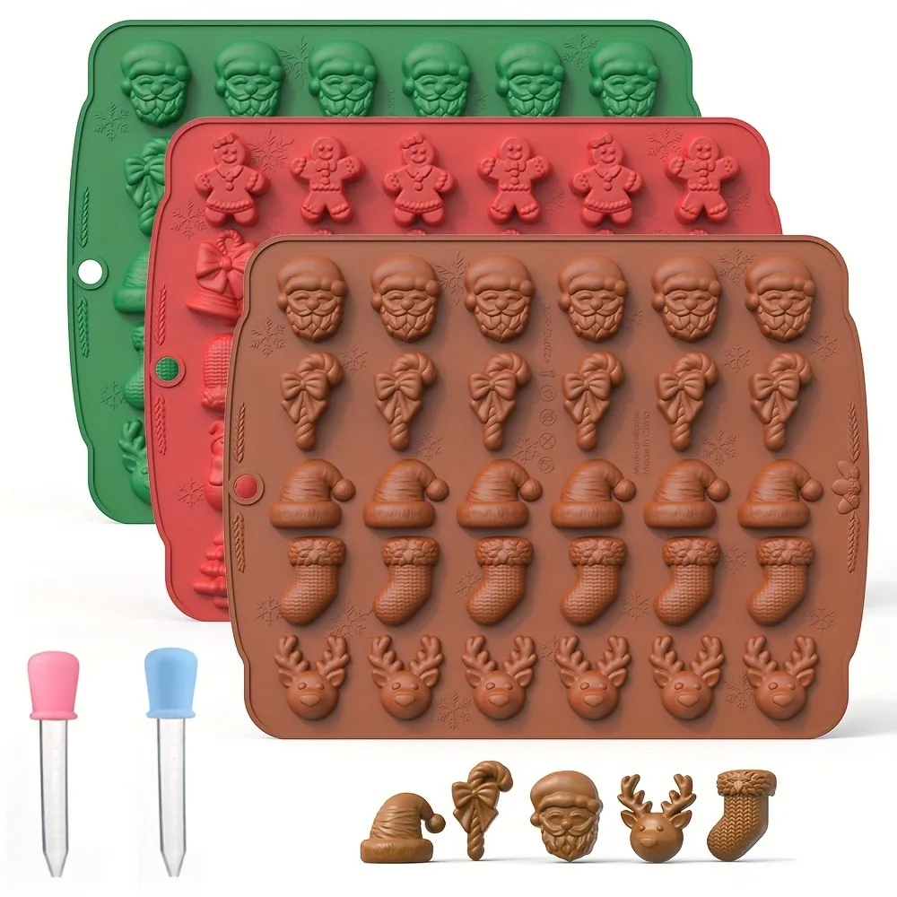 Garden Gloves - Świąteczna silikonowa forma do czekolady Gingerbread