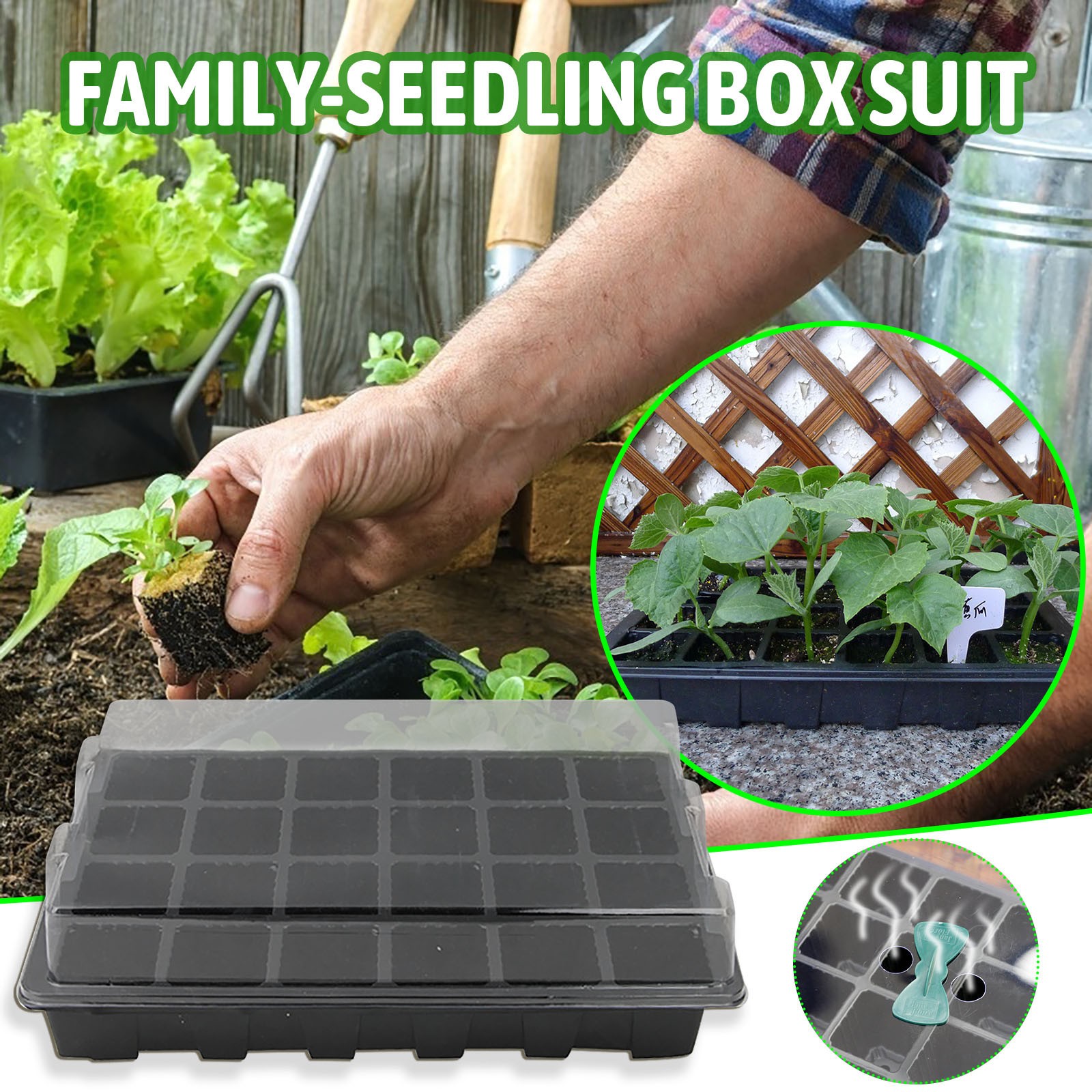 24 komórki taca do sadzonek pu – Seed Starter Tray recenzja i cena