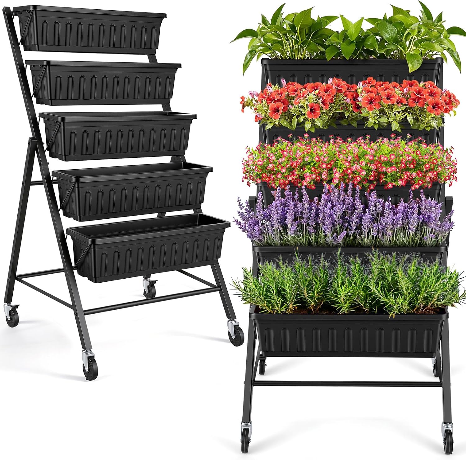 Pionowa podwyższona grządka z  – Indoor Herb Garden recenzja i cena