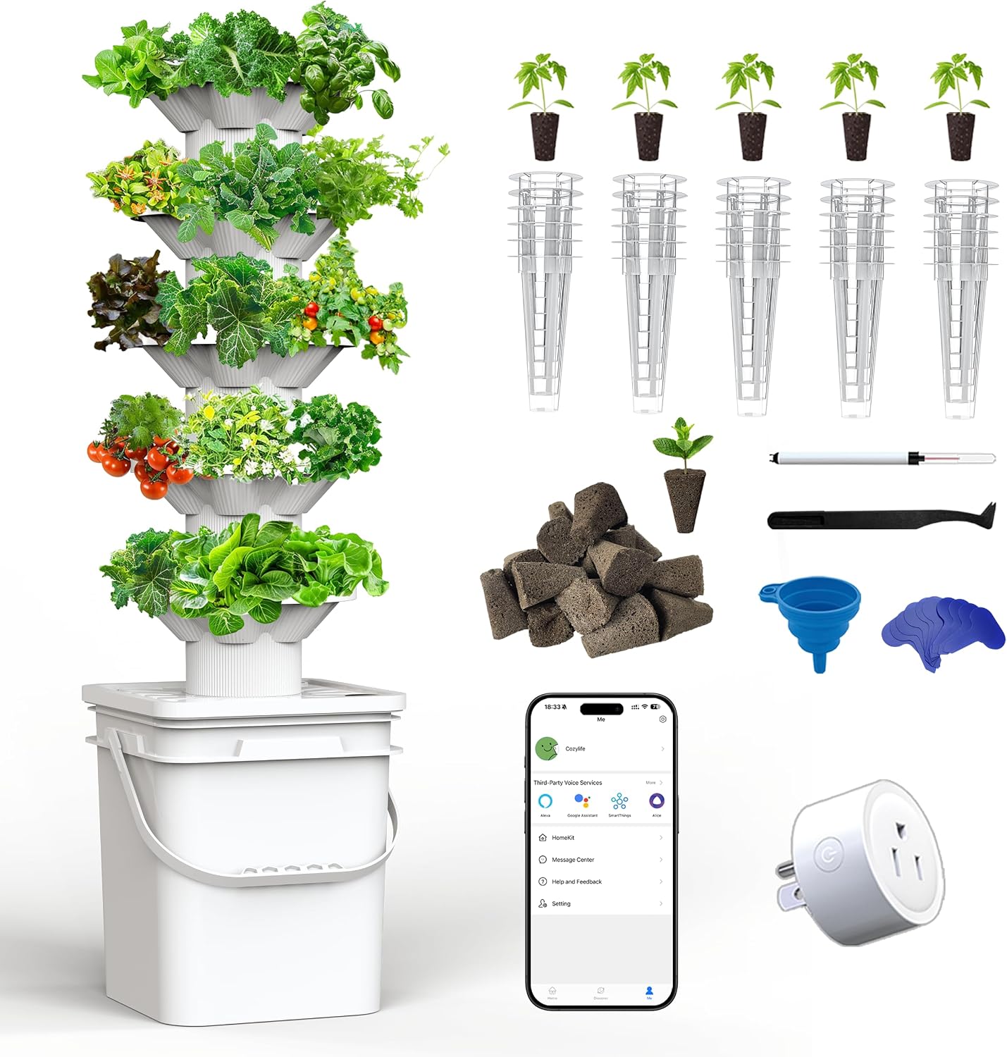 Zestaw do uprawy hydroponiczne – Hydroponic Kit recenzja i cena