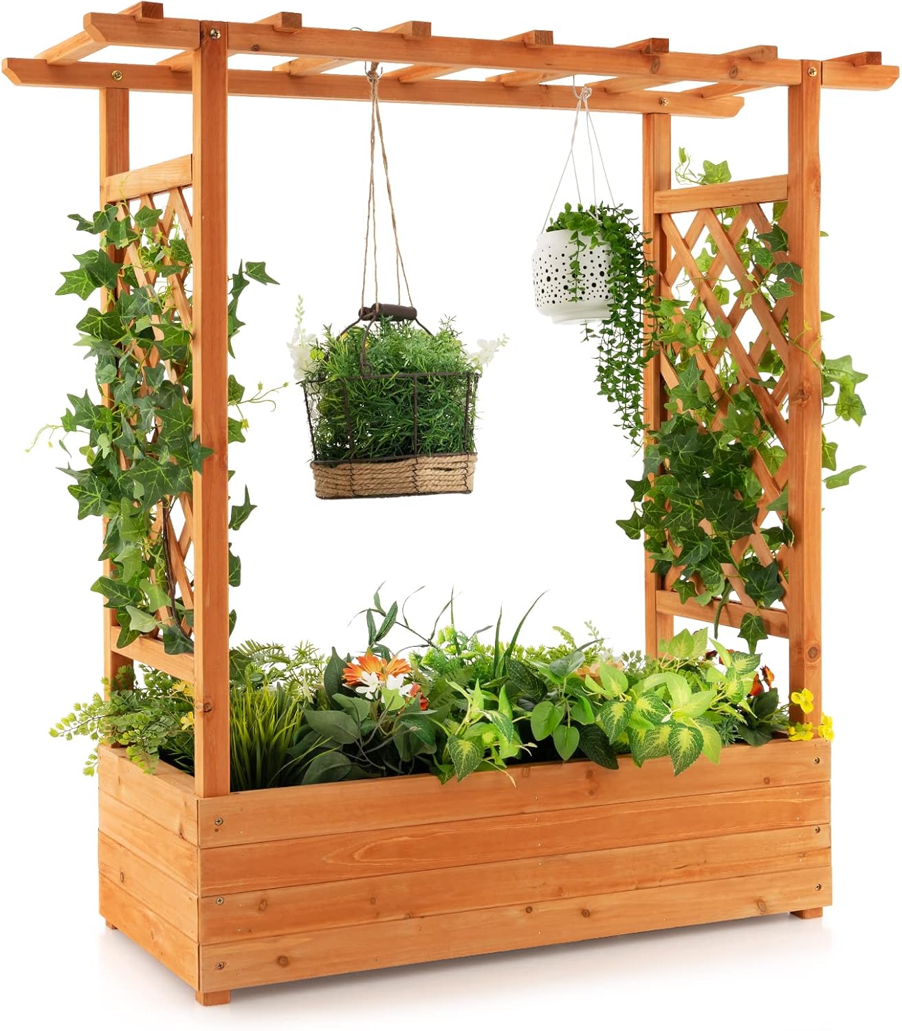 Drewniana podwyższona grządka  – Raised Garden Bed recenzja i cena