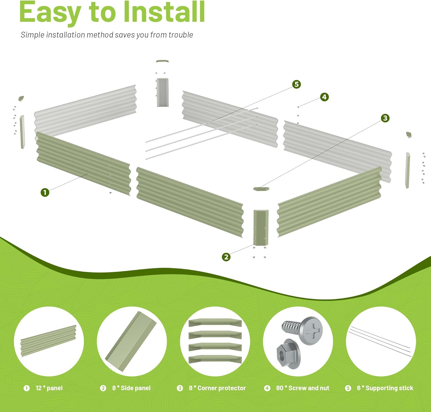 Metalowa podwyższona grządka d – Raised Garden Bed recenzja i cena