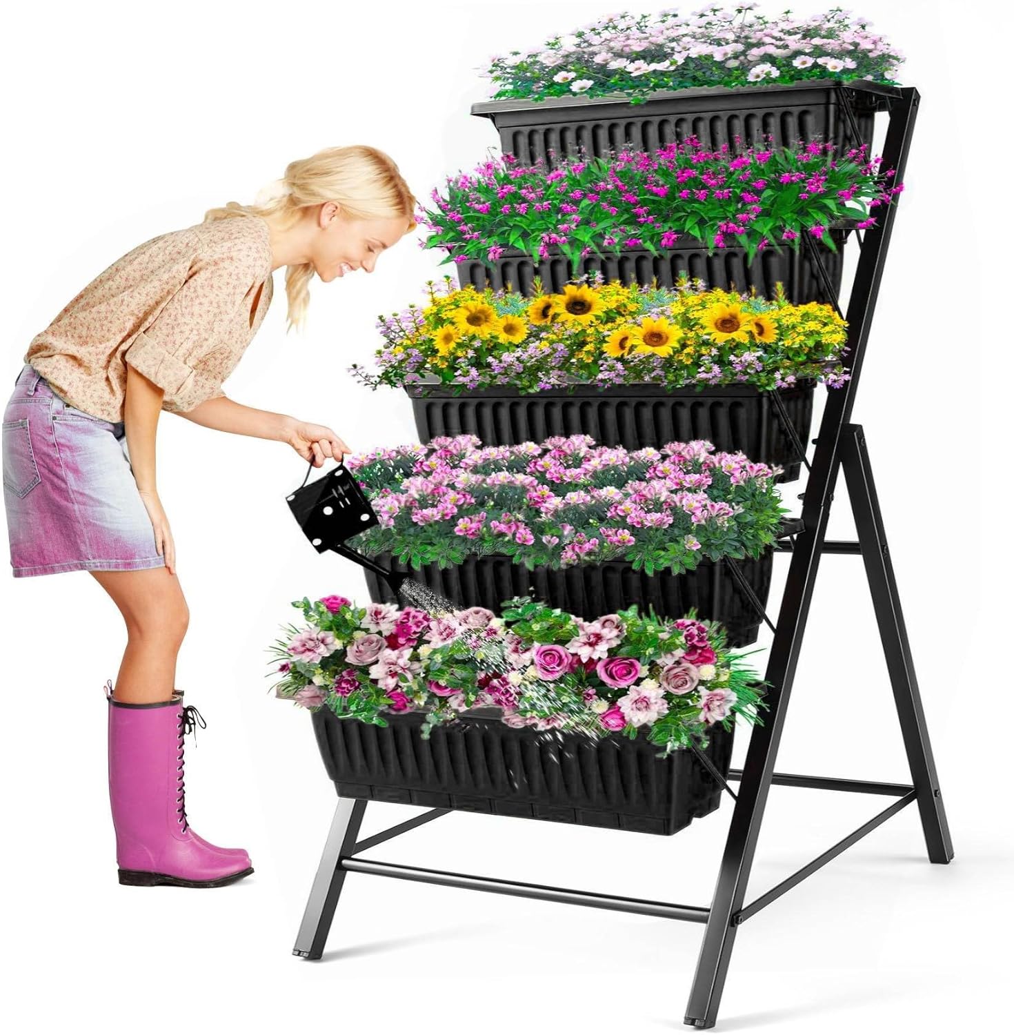 Pionowa doniczka metalowa 5-po – Vertical Planter recenzja i cena